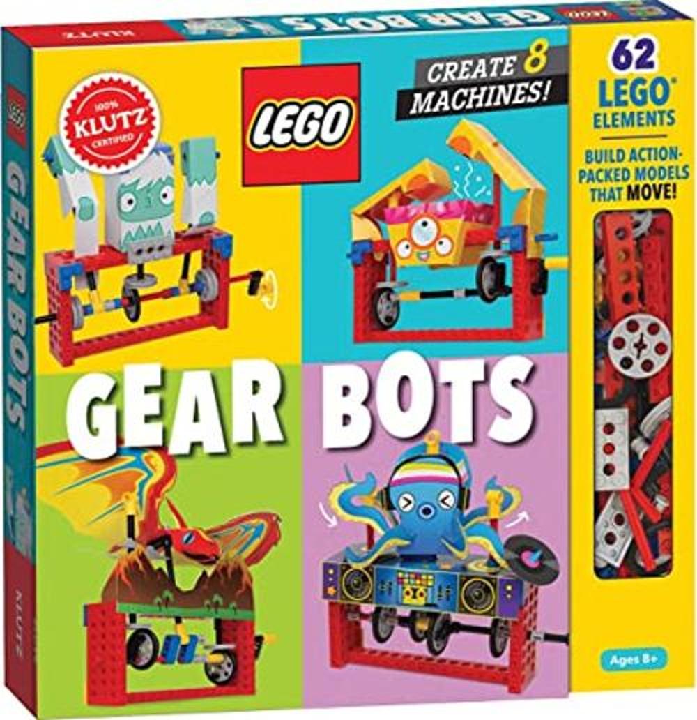 Kit de actividad Klutz Lego Gear Bots ScienceSTEM