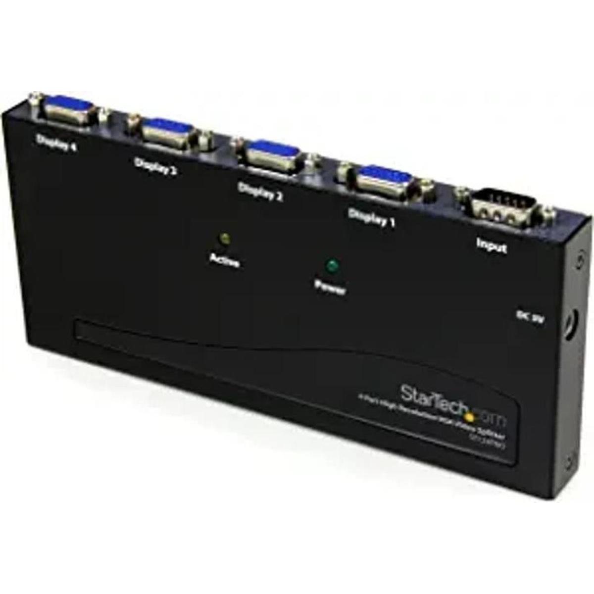 StarTech Divisor de Video VGA de 2 Puertos 4 puertos
