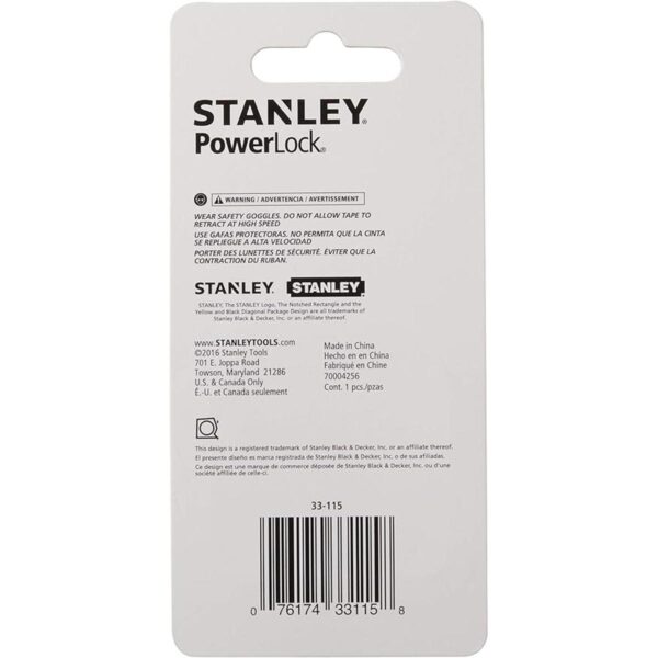 STANLEY PowerLock Cinta métrica 10 pies 33115_2