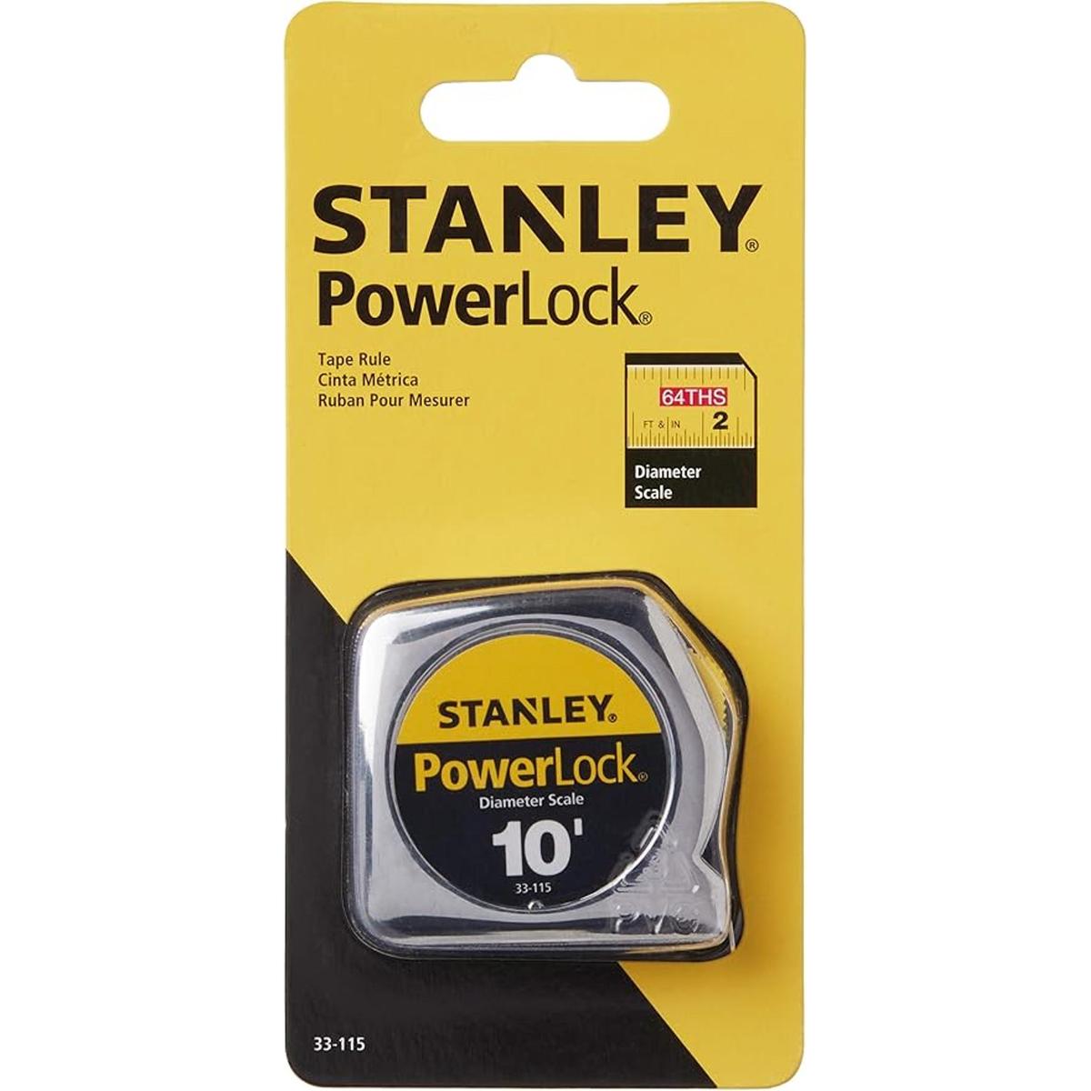 STANLEY PowerLock Cinta métrica 10 pies 33115