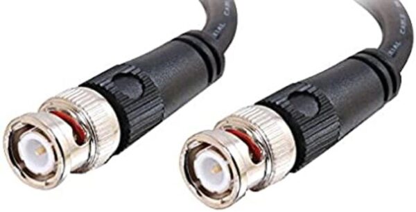 C2G 40027 75 OHM Cable BNC negro 12 pies 12.0 ft_1
