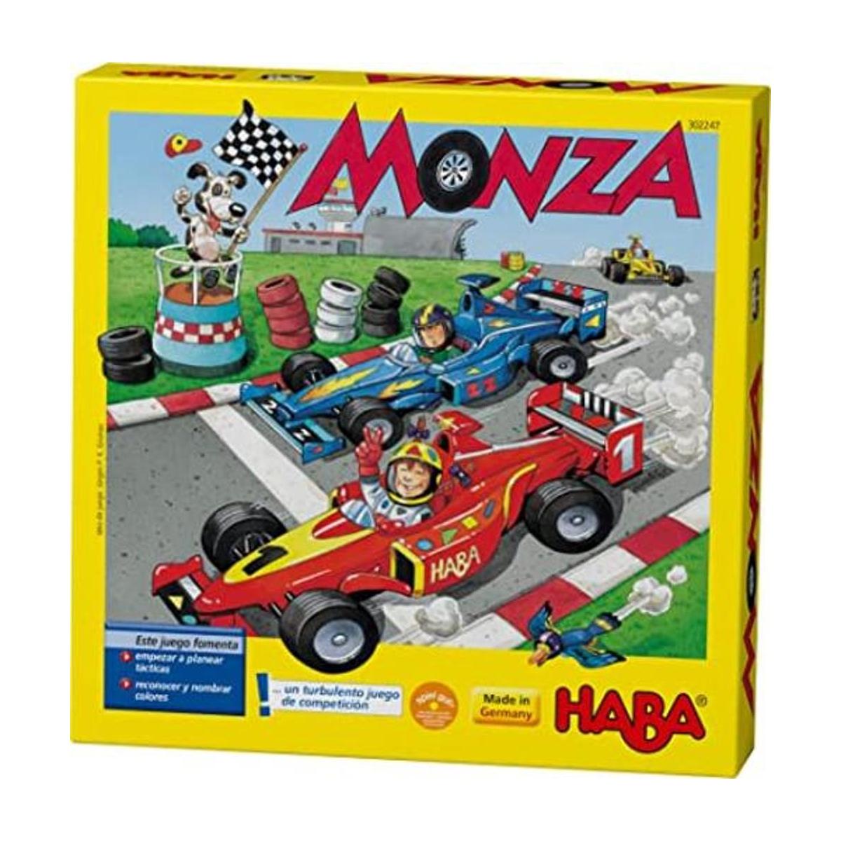 HABA Monza Un juego de mesa para principiantes de