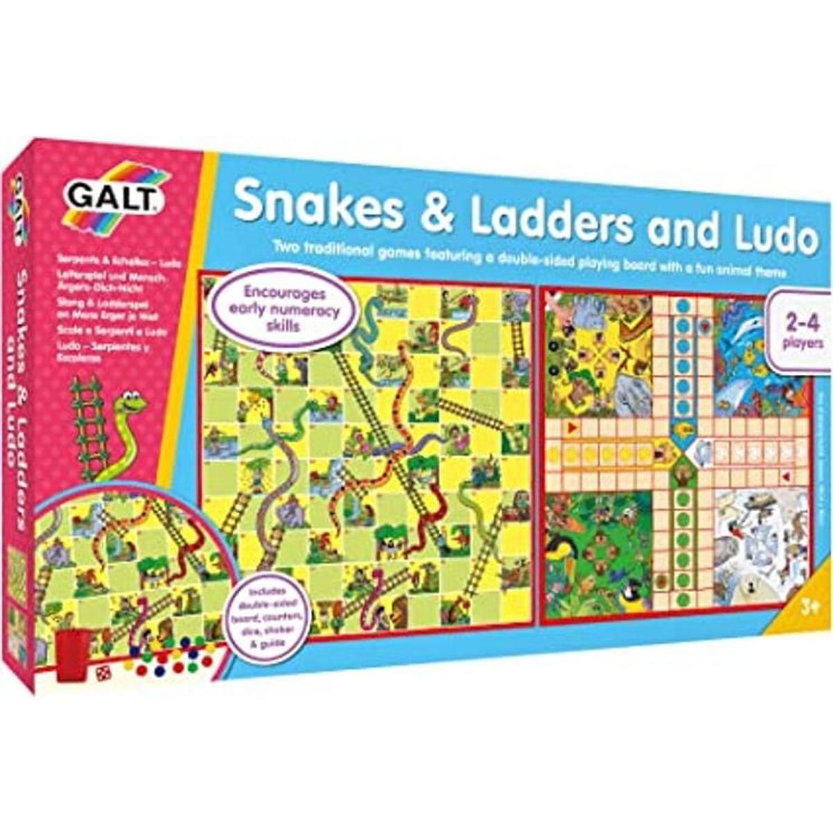 Juego de mesa Ludo serpientes y escaleras.versión en