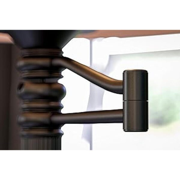 Kenroy Home 32215CBZ Riverside Lámpara de pie con brazo_4