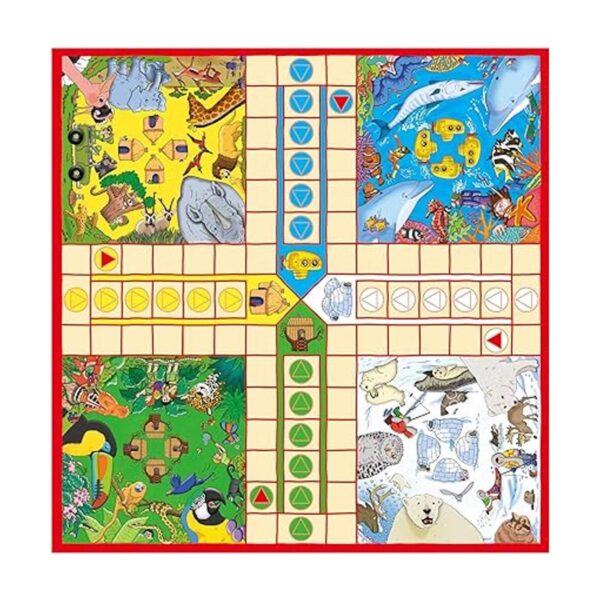 Juego de mesa Ludo serpientes y escaleras.versión en_3