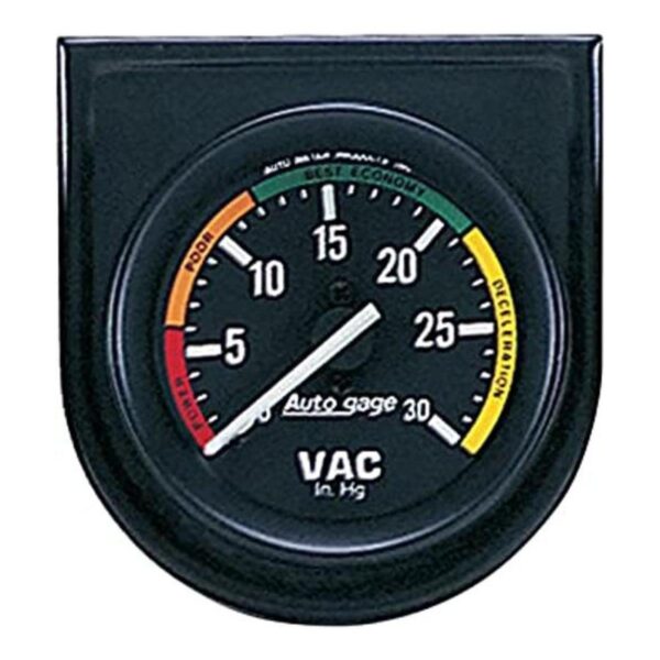 Auto Meter 2337 panel calibrador de aspiradora con_1
