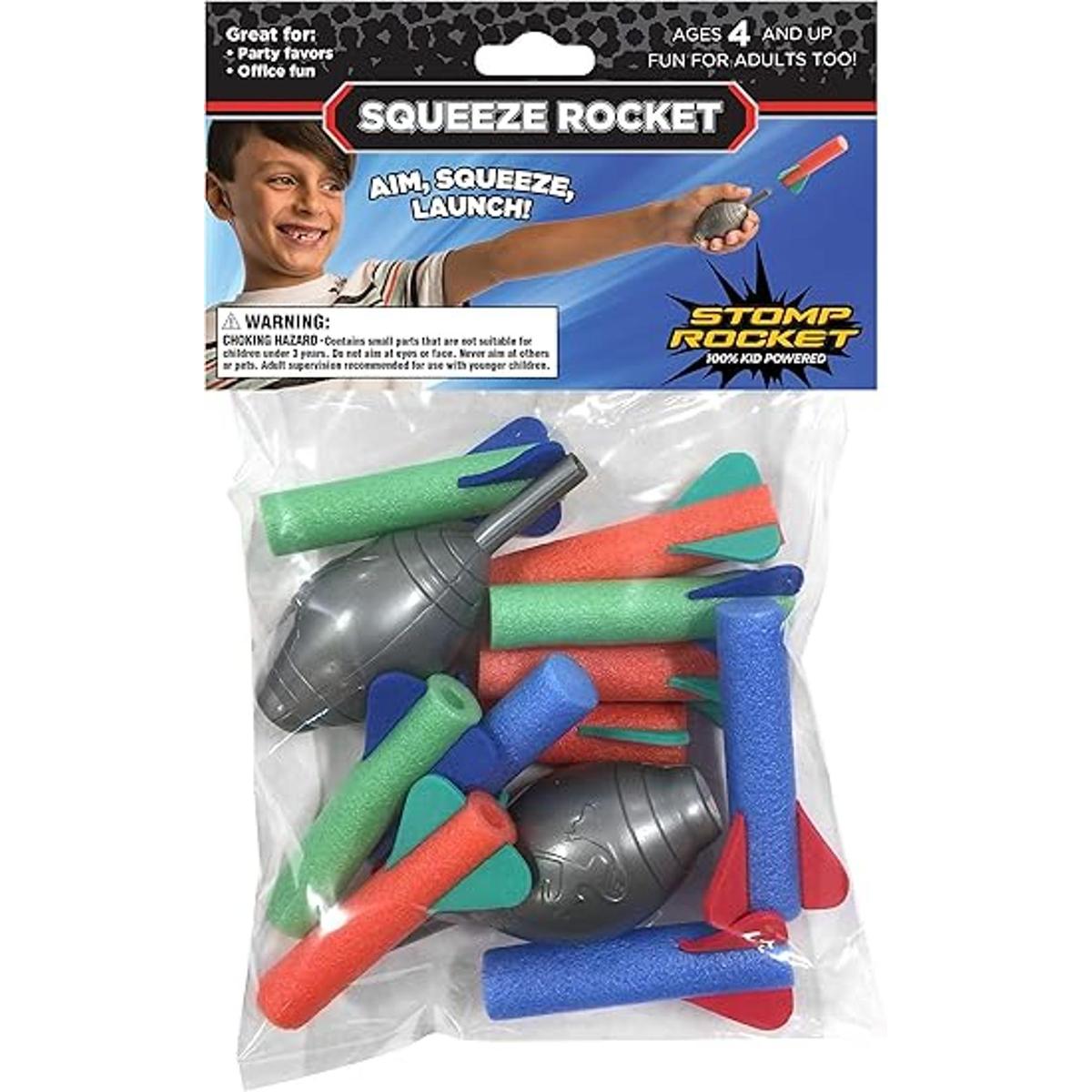 Stomp Rocket The Original Squeeze Rocket 10 cohetes
