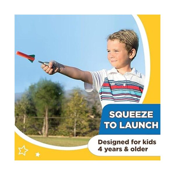 Stomp Rocket The Original Squeeze Rocket 10 cohetes_3