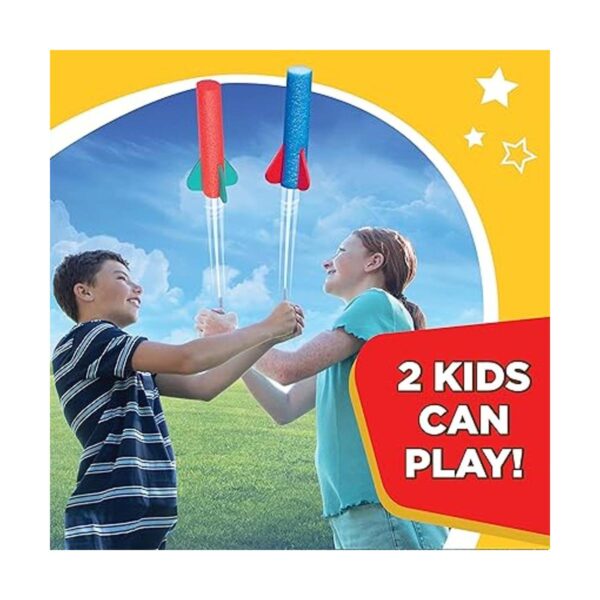 Stomp Rocket The Original Squeeze Rocket 10 cohetes_2