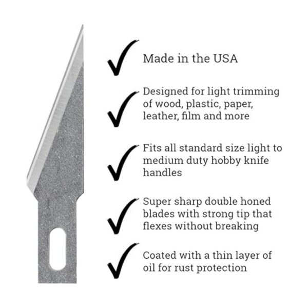 Excel Blades Hoja de repuesto 11 para hobby Paquete de_4