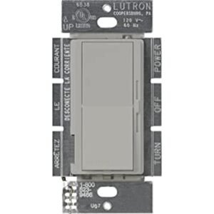 Lutron DVLV600PGR Diva Regulador magnético de baja_1