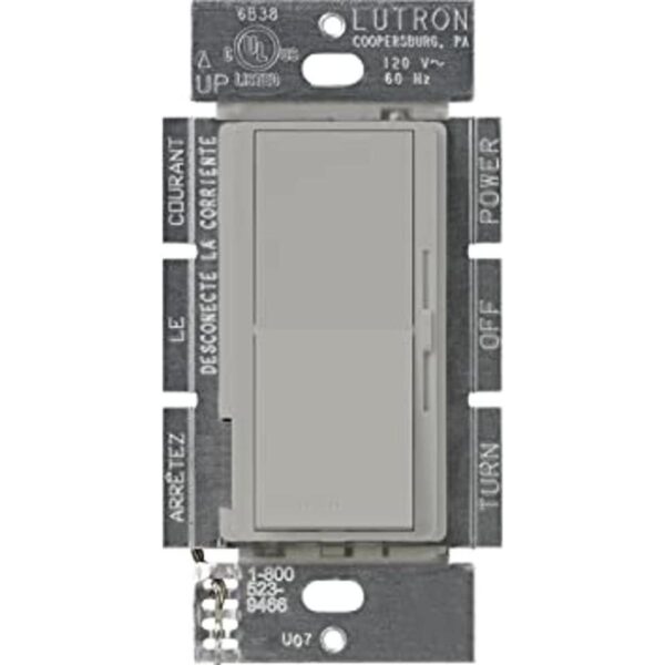 Lutron DVLV600PGR Diva Regulador magnético de baja_1