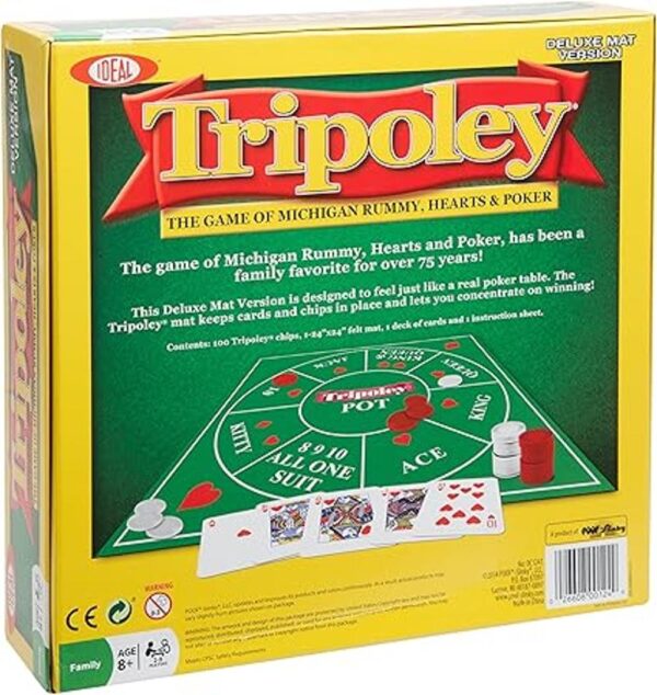 Juego de cartas Tripoley edición de tapete_2