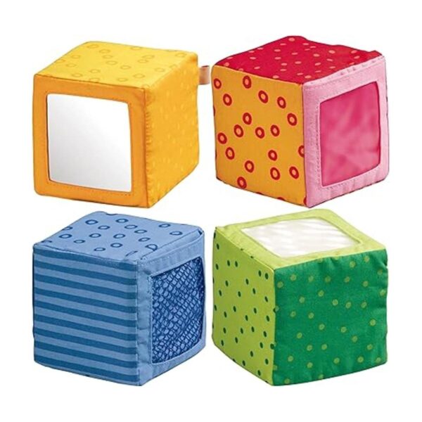 HABA Happy Quartett Juego de bloques suaves cada uno con_2