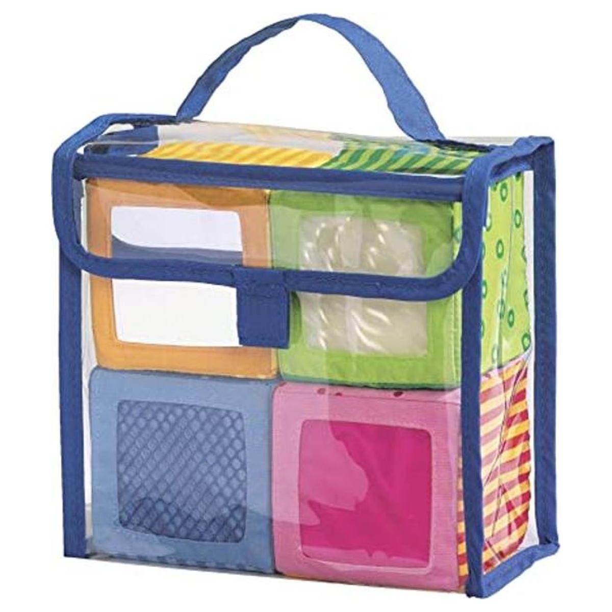 HABA Happy Quartett Juego de bloques suaves cada uno con