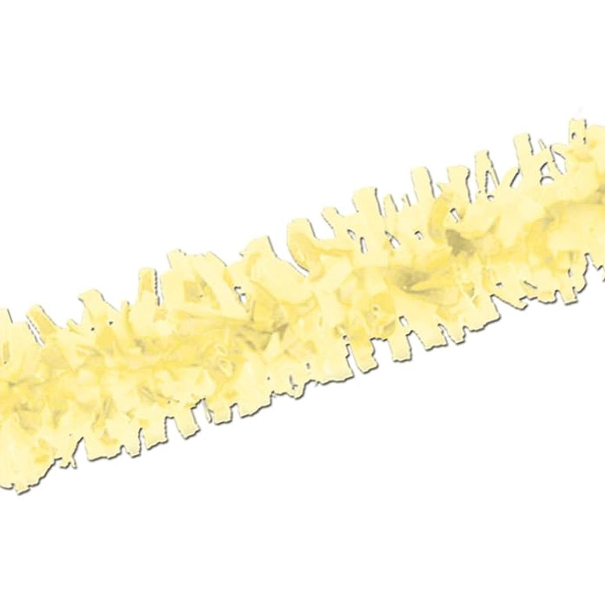 Beistle guirnalda de papel crepe Amarillo