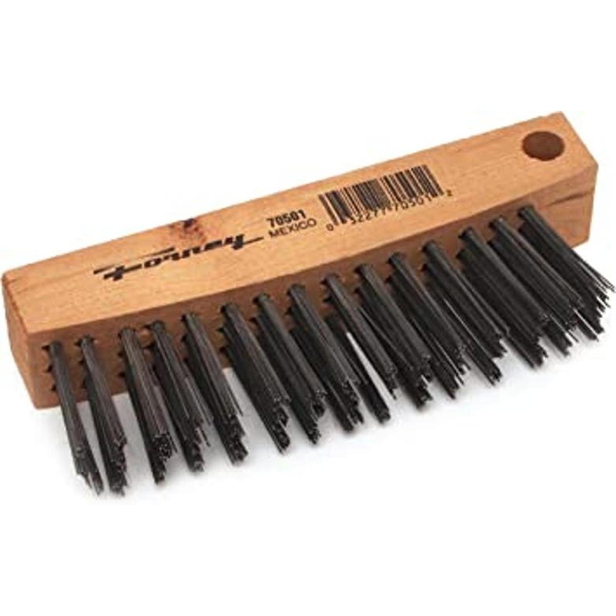 Forney 70501 Cepillo para arañazos acero al carbono