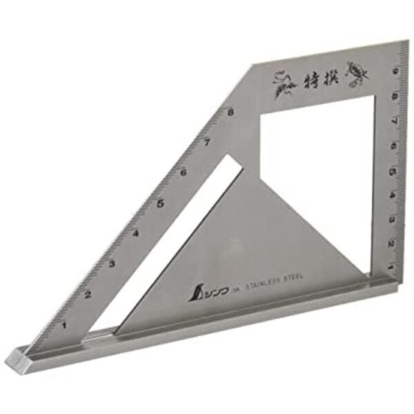 Shinwa Sokutei 62081 Escuadra de ángulo para pesca_1