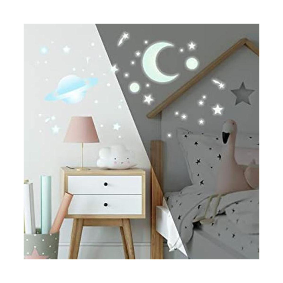 RoomMates RMK1141SCS Celestial Glow In the Dark Stars Peel