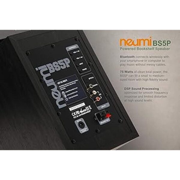 NEUMI BS5P Altavoces de estantería alimentados por 75 W_3