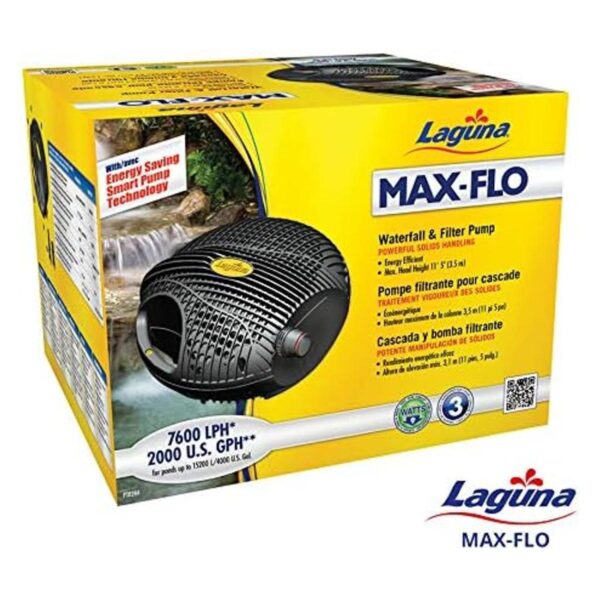 Laguna MaxFlo Bomba de cascada y filtro para estanques