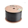 TrueCABLE RG6 doble escudo coaxial de 1000 pies negro_3