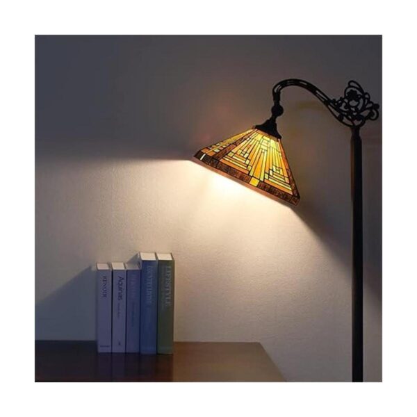 Capulina Tiffany Floor Lamp H62 Tall Antique Mission Style_2