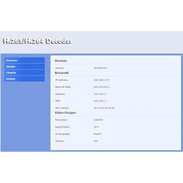 ISEEVY H.265 H.264 4K 1080P decodificador de vídeo IPTV_4