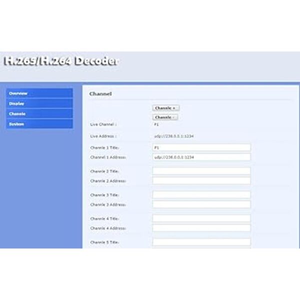 ISEEVY H.265 H.264 4K 1080P decodificador de vídeo IPTV_6