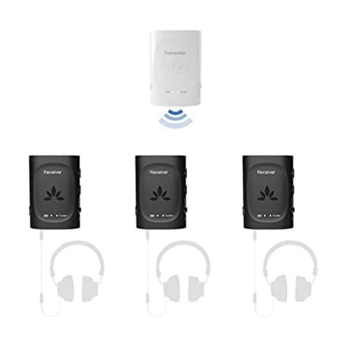 Avantree Audiplex Juego de 3 transmisores y receptores
