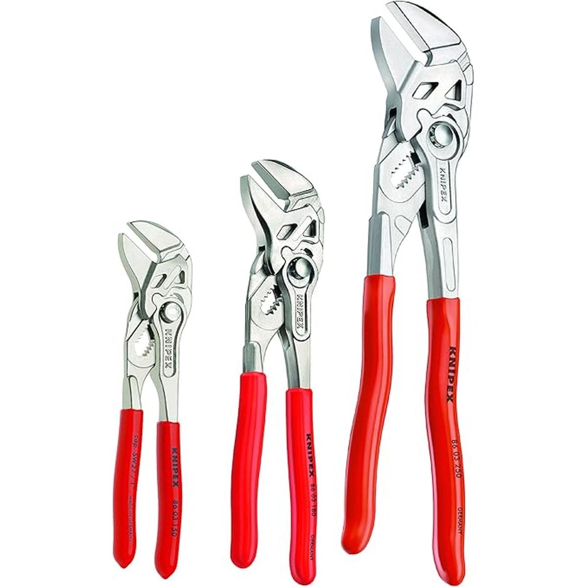 KNIPEX Herramientas Juego de llaves de alicates de 3