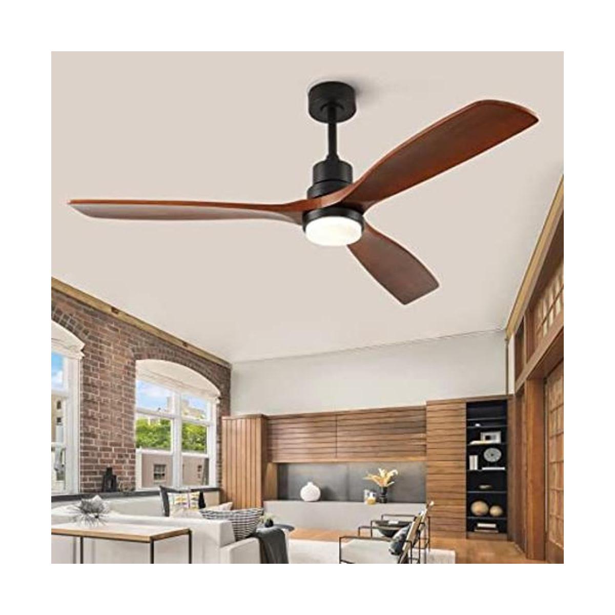 Ventiladores de techo con luces y control remoto