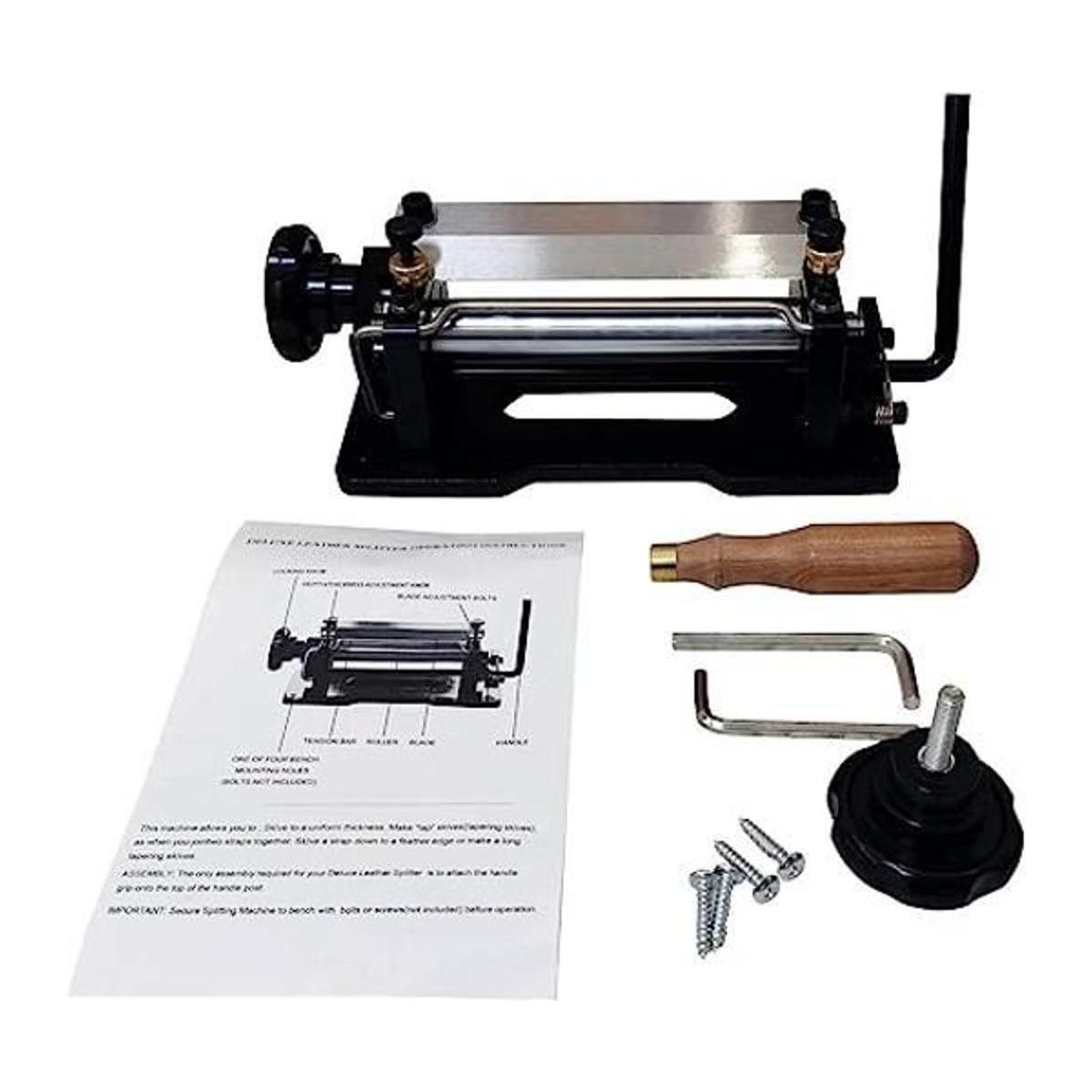 yaetek DIY de 6 piel skiver pelador divisor pala piel