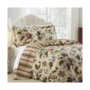 WAVERLY Laurel Springs Juego de edredón reversible de 3_5