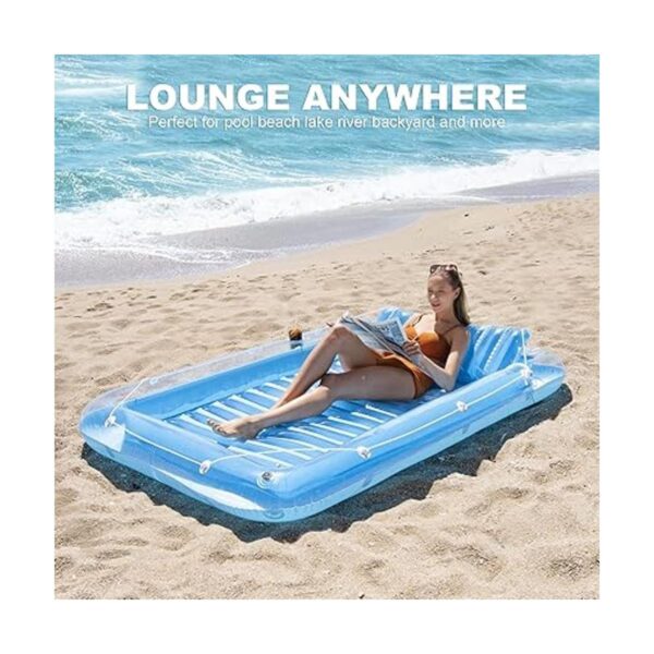 Inflatable Pool Floats Boat for s Blow Up Tanning Pool_4