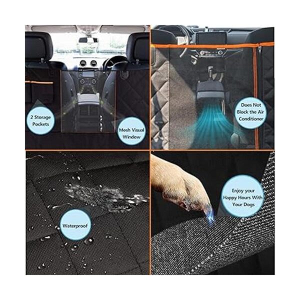 KEYOOG Funda de asiento de automóvil para perro protector_3