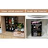 H HUIYKALY Organizador de encimera de cocina ideal para_5