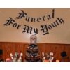 Cartas góticas funerarias para mi juventud pancarta de