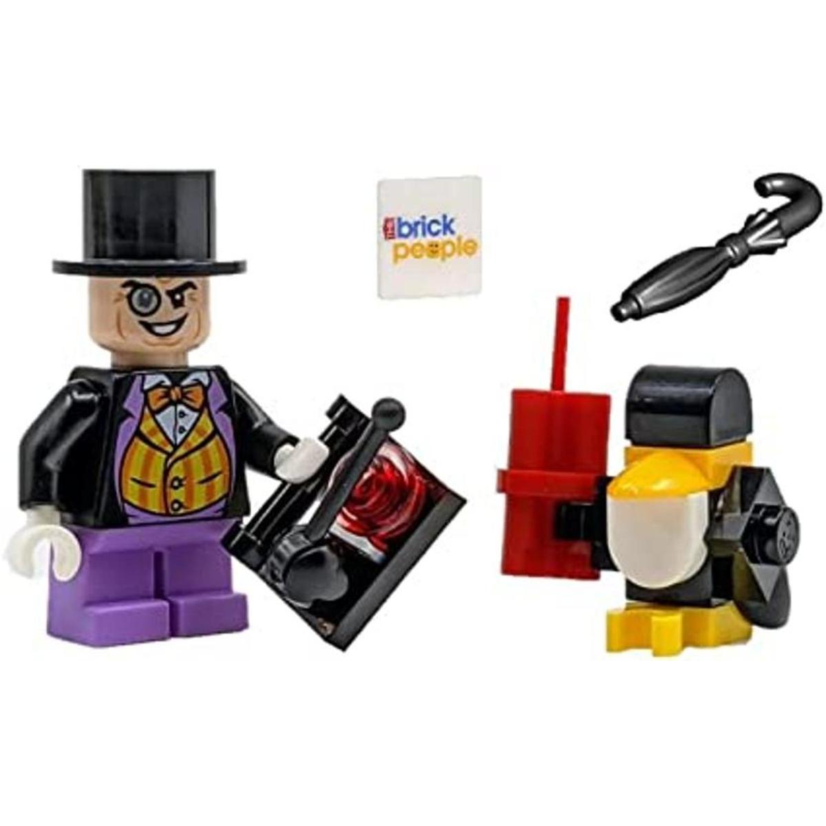 LEGO Superheroes Minifig de pingino con ayudante