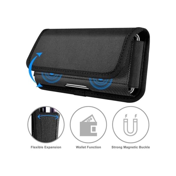 ykooe Funda de nailon resistente para Samsung Galaxy S22_4