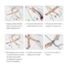 EuTengHao Kit de pulsera de cinta 440 unidades