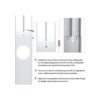 Gulrear Kit de ventana de aire acondicionado portátil kit
