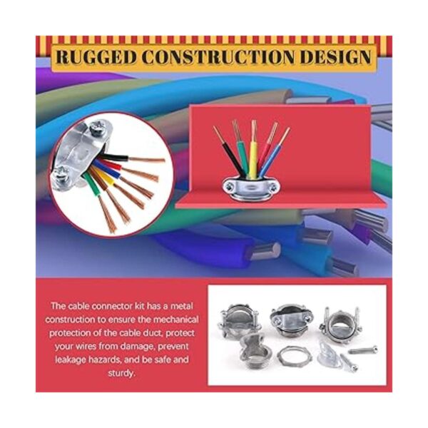 Hilitchi Kit surtido de conectores de cable tipo