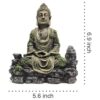 SLOCME Estatua de Buda para acuario decoración de acuario_3