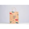 RACETOP Pequeñas bolsas de papel kraft marrón con asas a