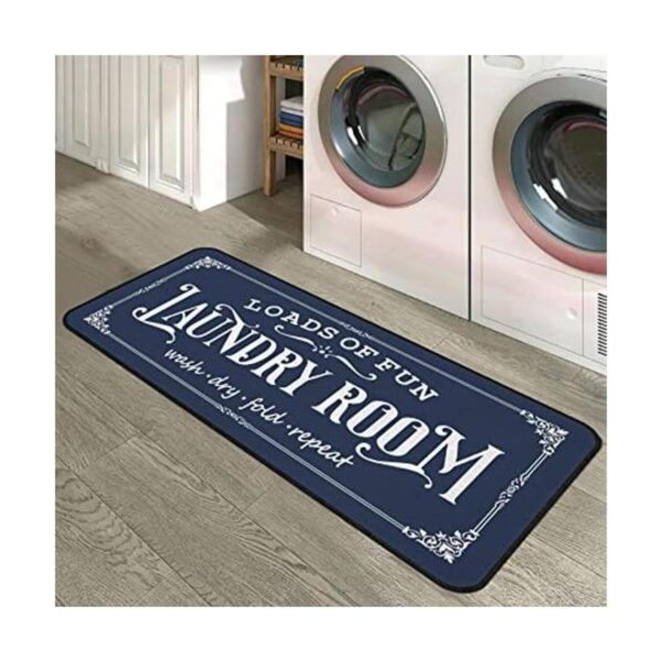 Alfombra antideslizante para lavandería 20 x 47 pulgadas