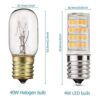Luz para estufa de horno de microondas 8206232A 4W_2