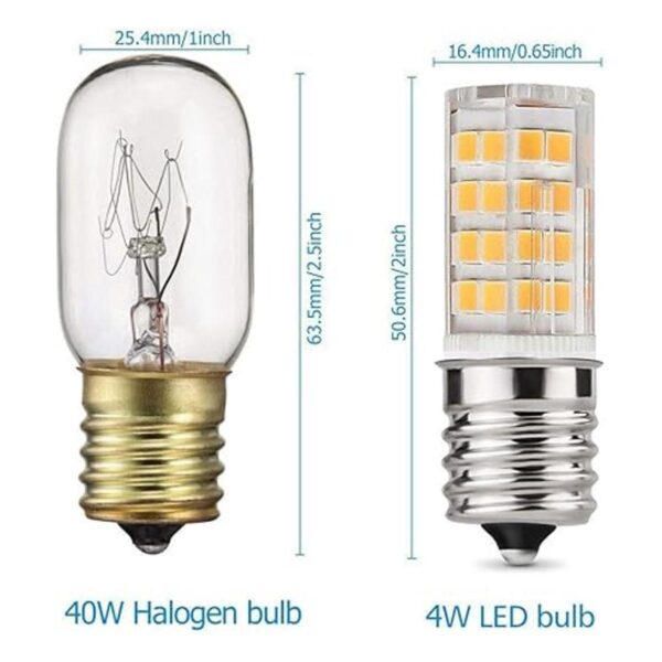 Luz para estufa de horno de microondas 8206232A 4W_2