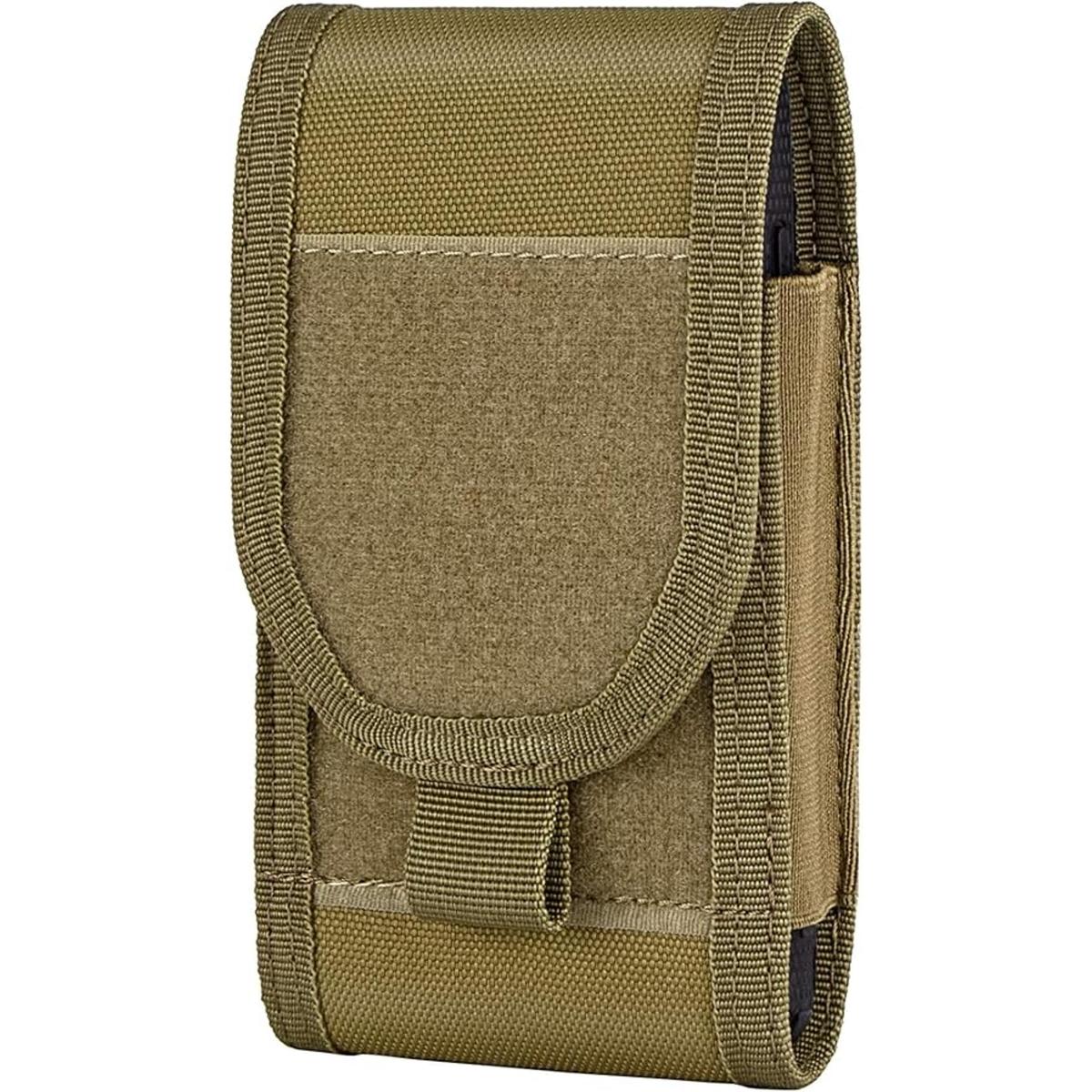 IronSeals Tactical Molle Funda grande para teléfono
