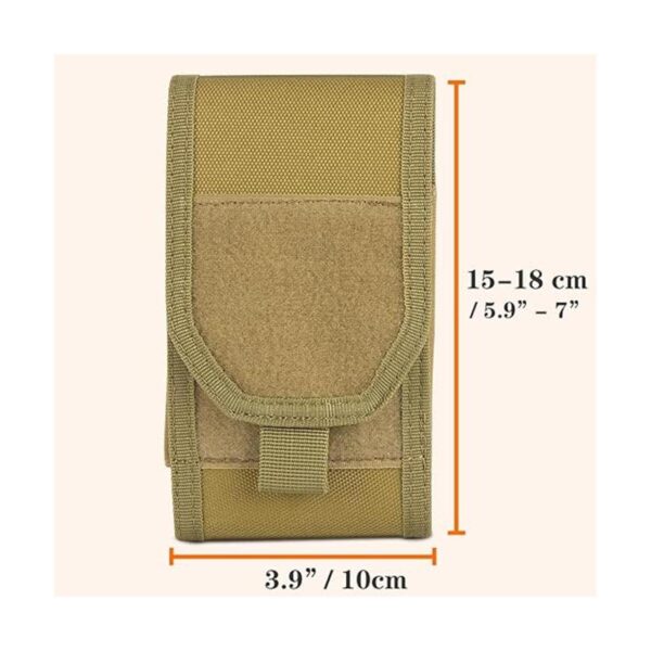 IronSeals Tactical Molle Funda grande para teléfono_3